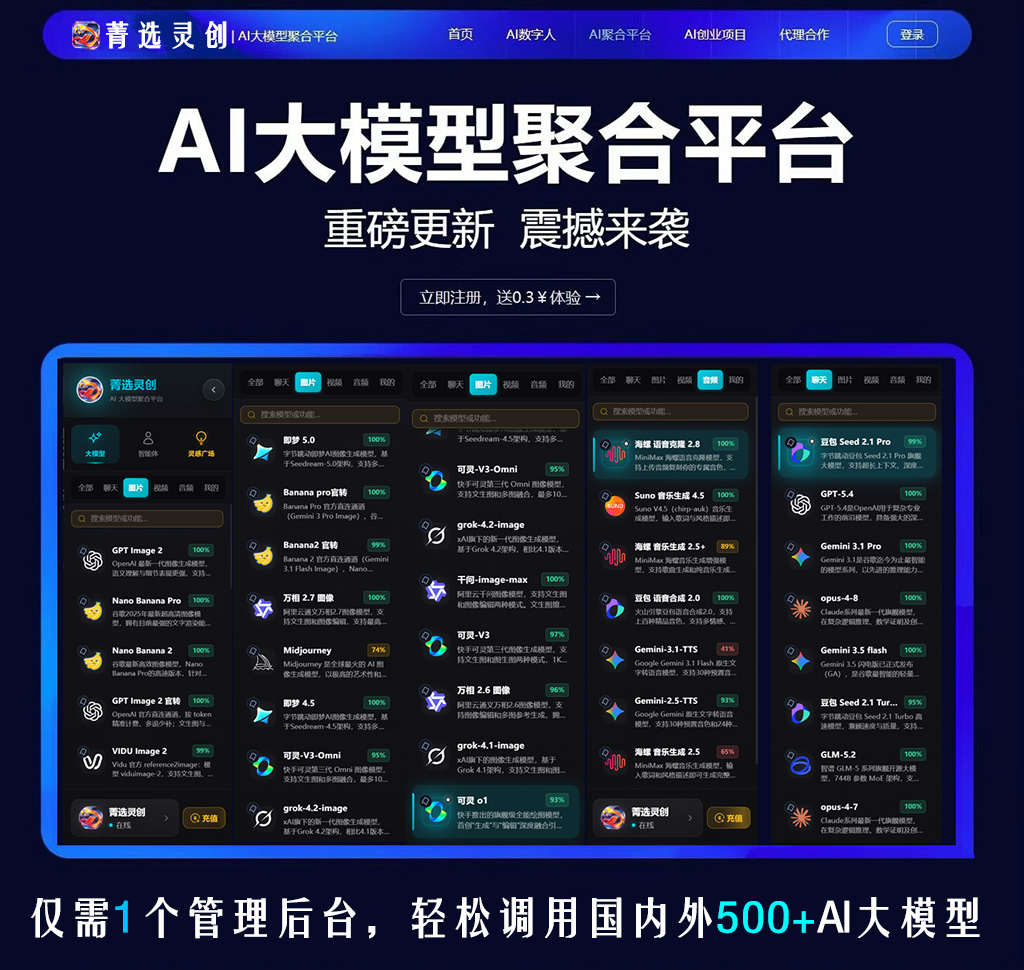 AI音频与多模态视觉生成